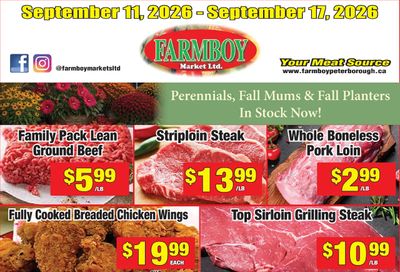 Farmboy Peterborough Flyer September 11 to 17