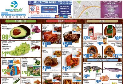 SuperFresh Supermarkets (Irvington, NJ) SuperFresh Weekly Ad September 11 - 17, 2026