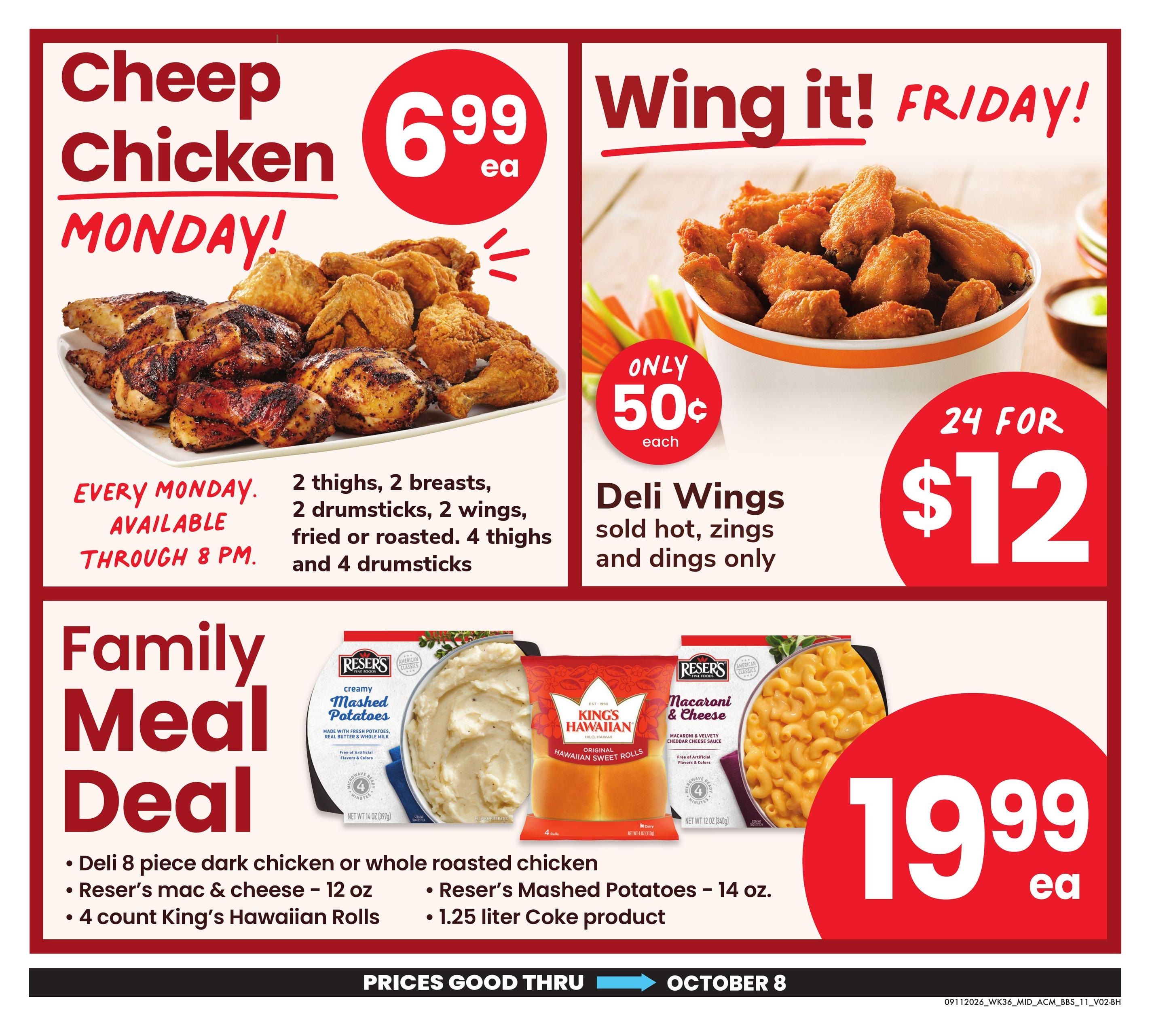 Acme Markets (Jersey City Area, NJ) Big Book of Savings Weekly Ad September 11 - October 8, 2026