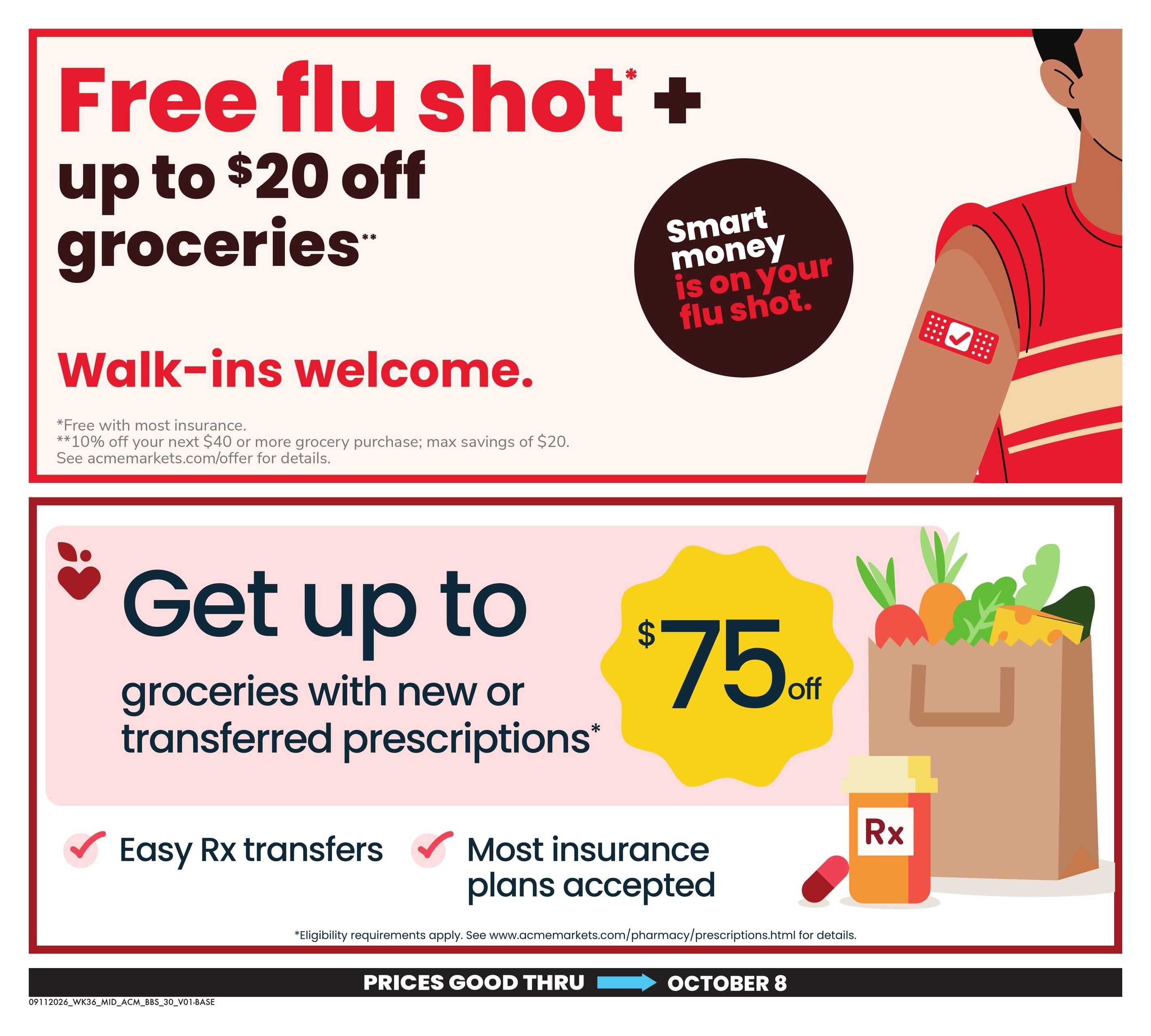 Acme Markets (Salisbury Area, MD) Big Book of Savings Weekly Ad September 11 - October 8, 2026