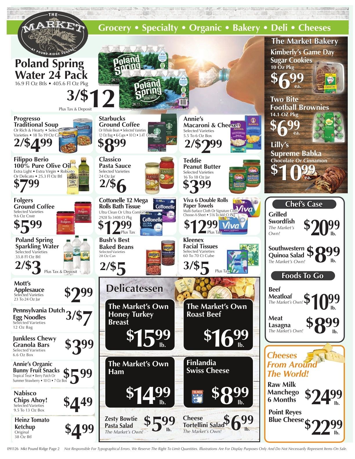 The Market at Pound Ridge Square Weekly Ad September 11 - 17, 2026