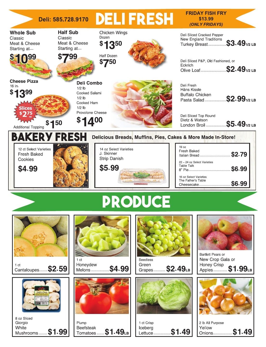 Wayland Food Mart (Wayland, NY) Weekly Ad September 14 - 20, 2026