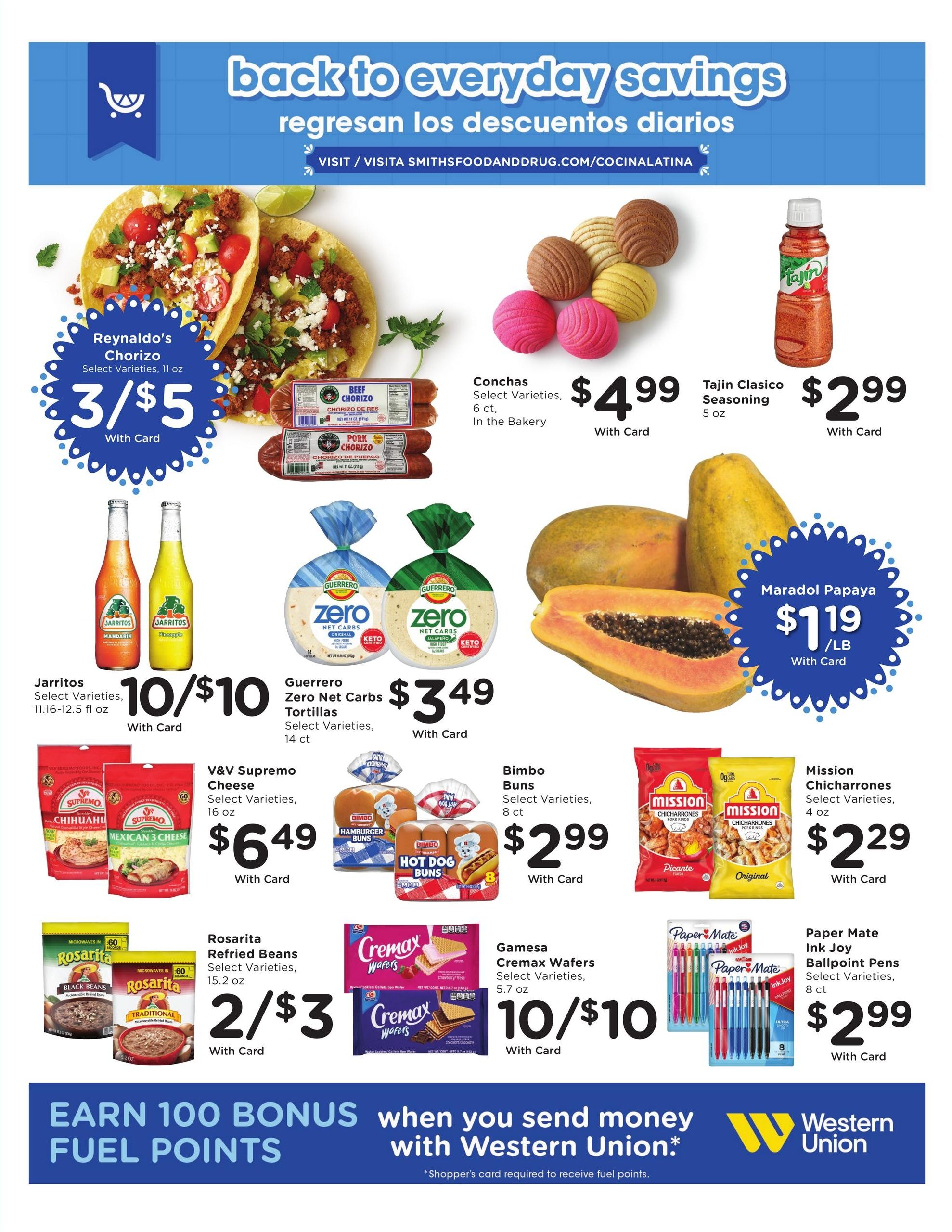 Smith's (Questa Area, NM) Weekly Ad September 9 - 15, 2026