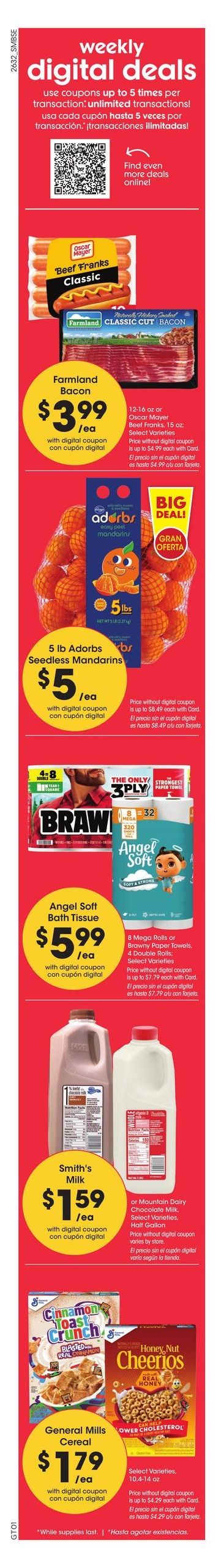 Smith's (Questa Area, NM) Weekly Ad September 9 - 15, 2026