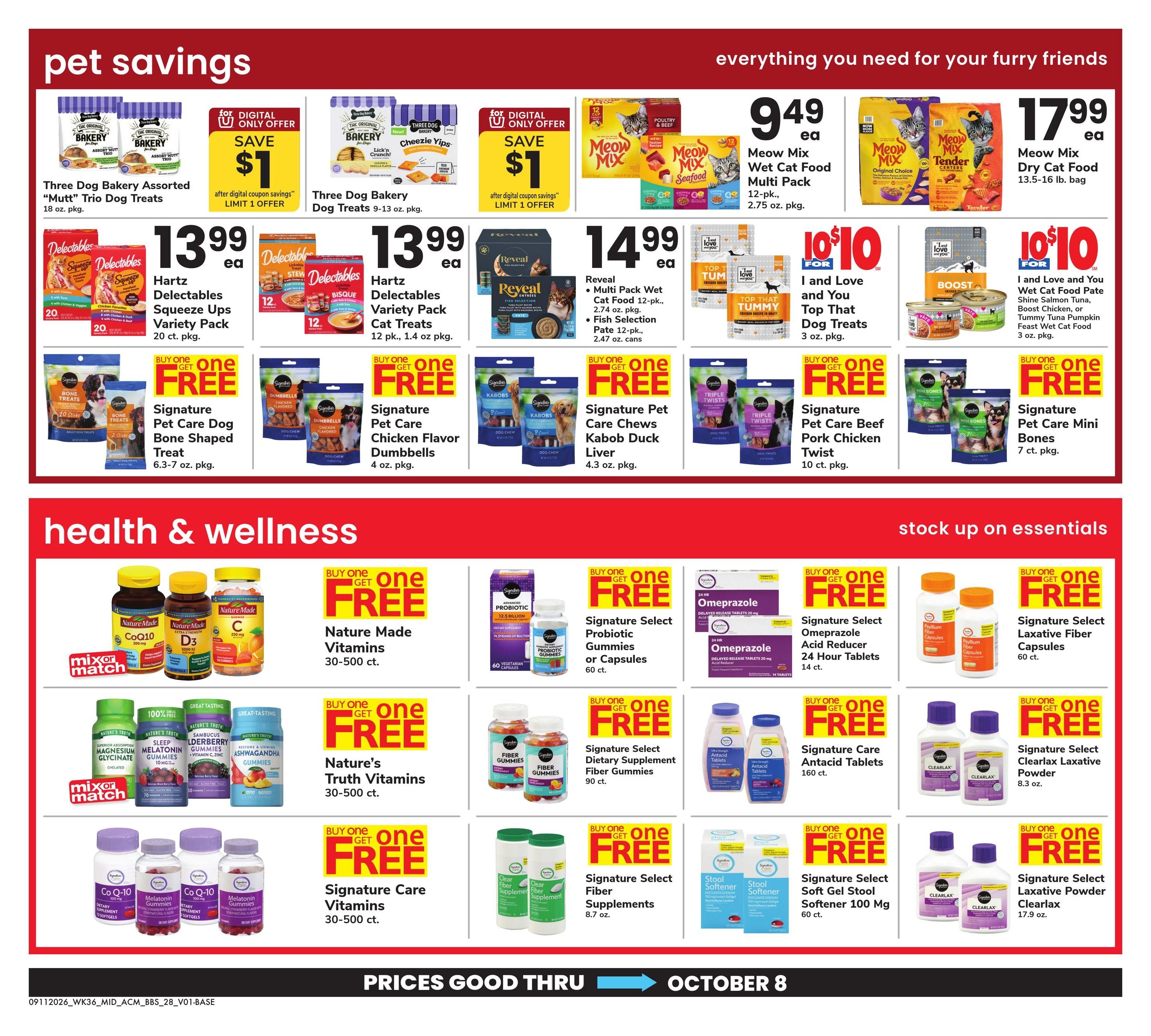 Acme Markets (Annapolis-Baltimore Area, MD) Big Book of Savings Weekly Ad September 11 - October 8, 2026