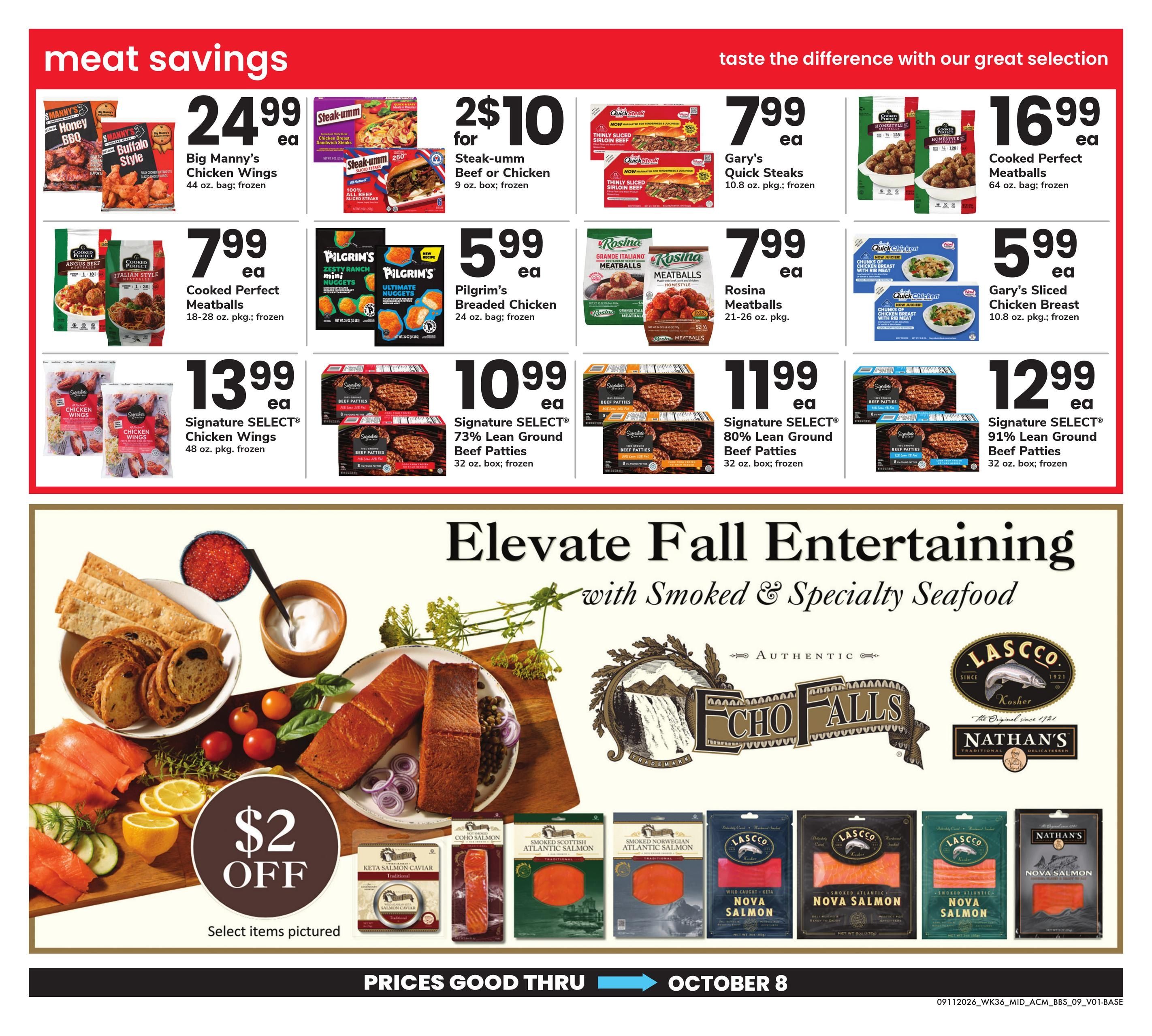 Acme Markets (Annapolis-Baltimore Area, MD) Big Book of Savings Weekly Ad September 11 - October 8, 2026