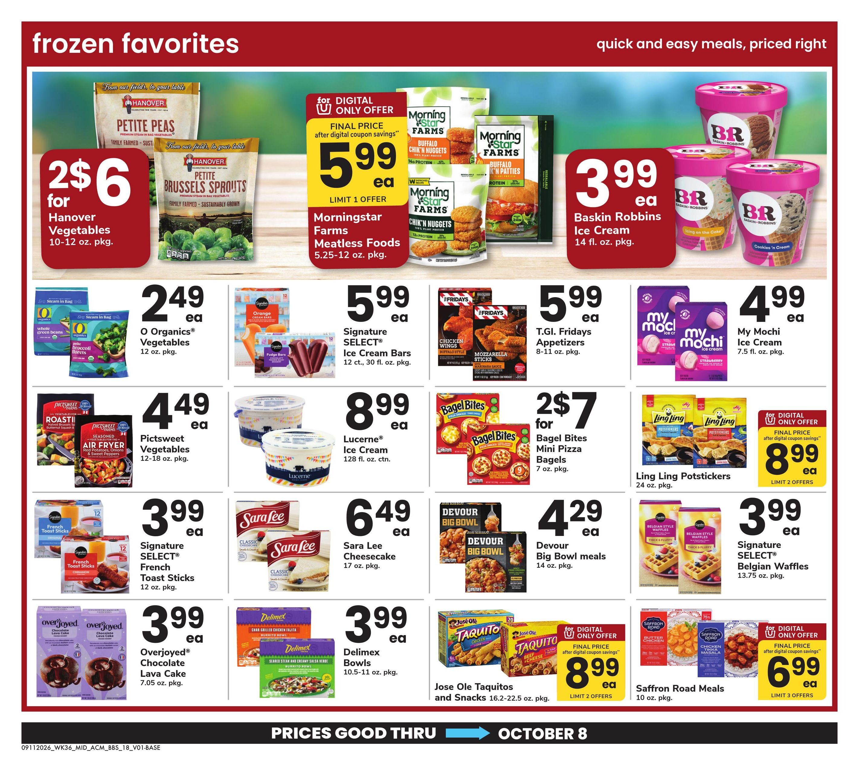 Acme Markets (Dover Area, DE) Big Book of Savings Weekly Ad September 11 - October 8, 2026