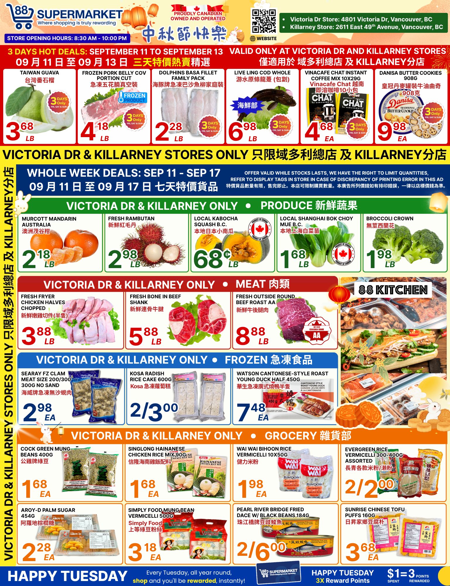 88 Supermarket Flyer September 11 to 17