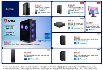 Canada Computers Flyer September 11 to 17