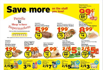 Paradis Shop'n Save Weekly Ad September 13 - 19, 2026