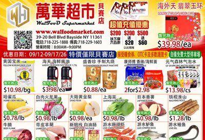 WalFood Supermarket Weekly Ad September 12 - 14, 2026
