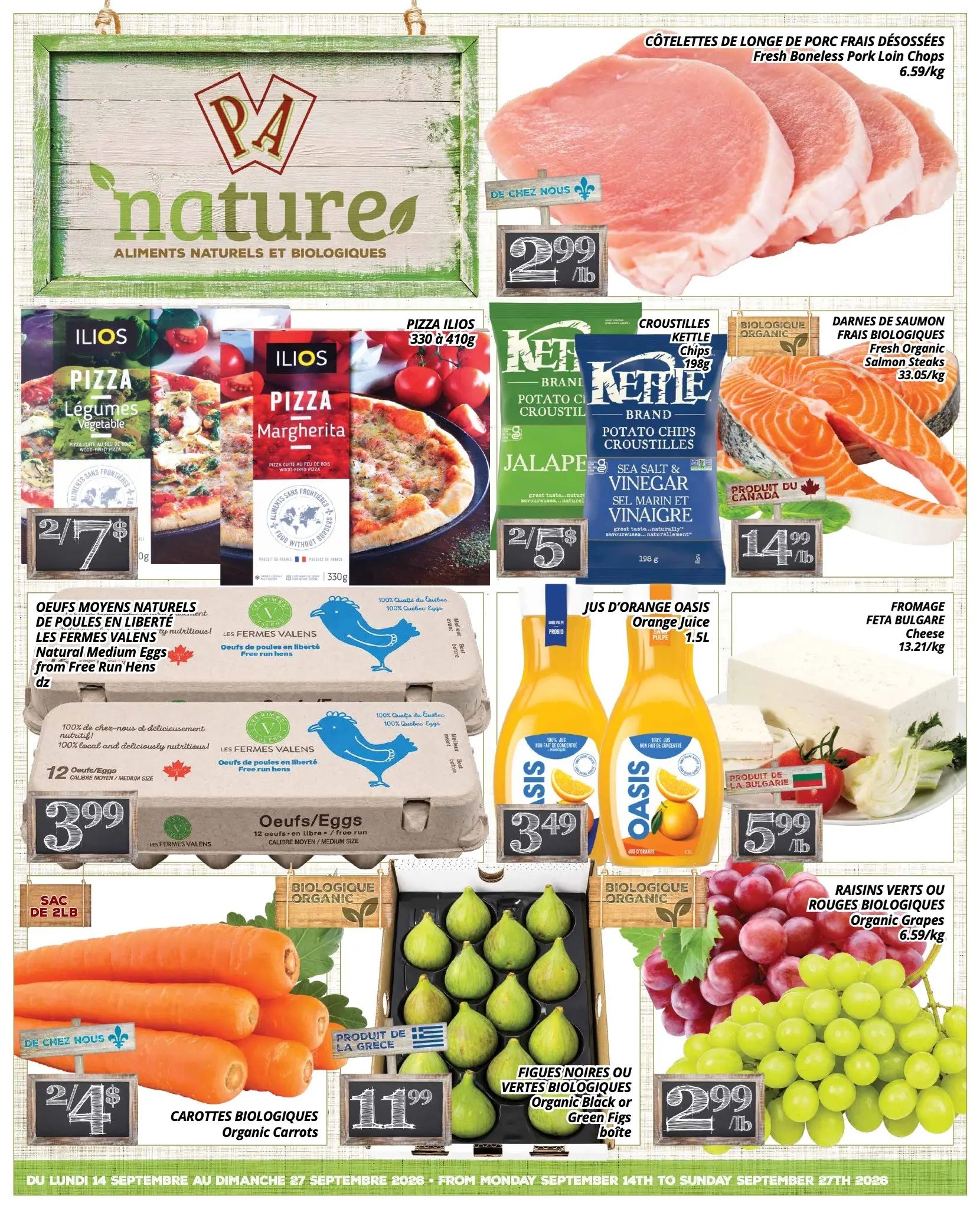 PA Nature Flyer September 14 to 27