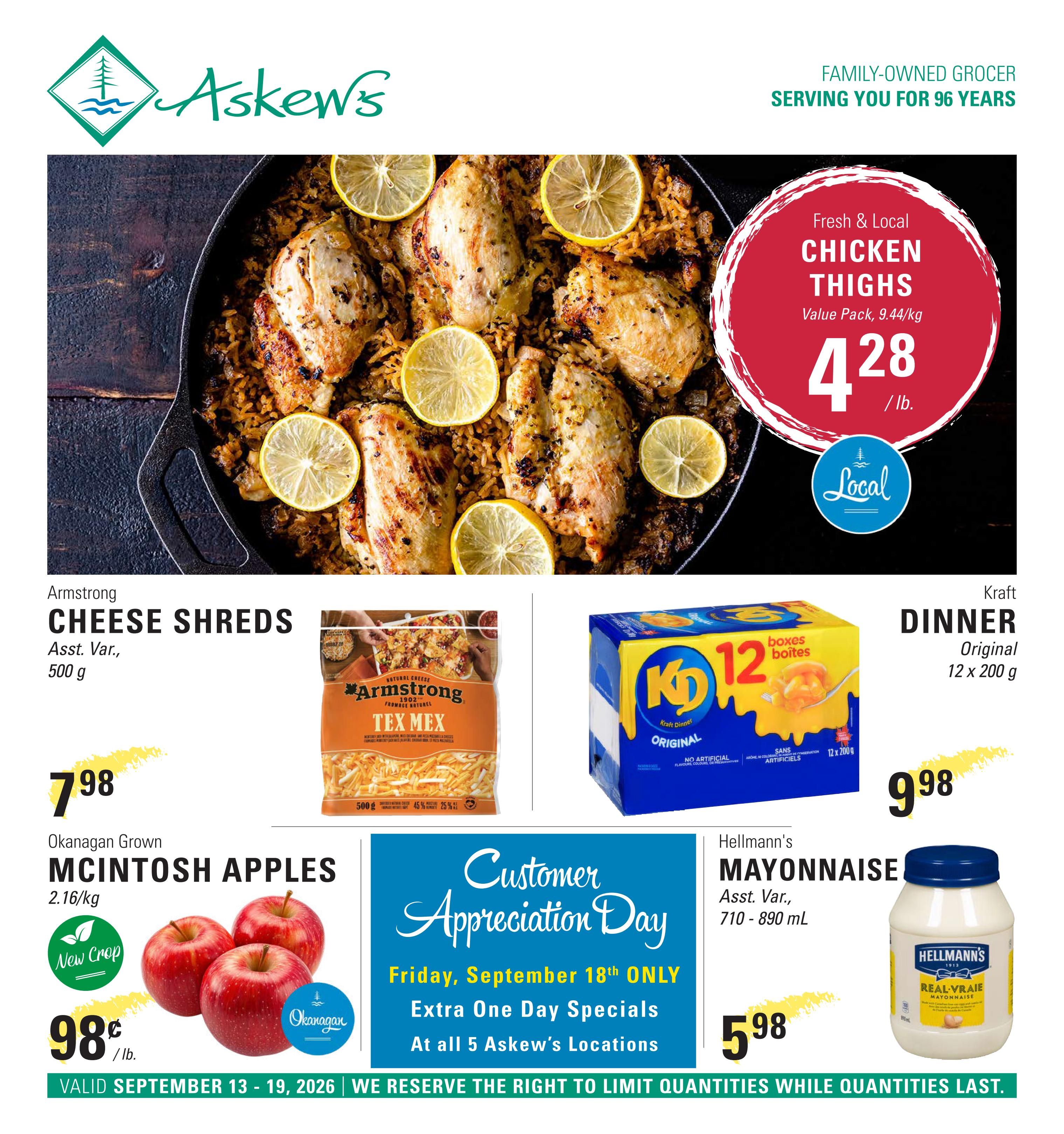 Askews Foods Flyer September 13 to 19