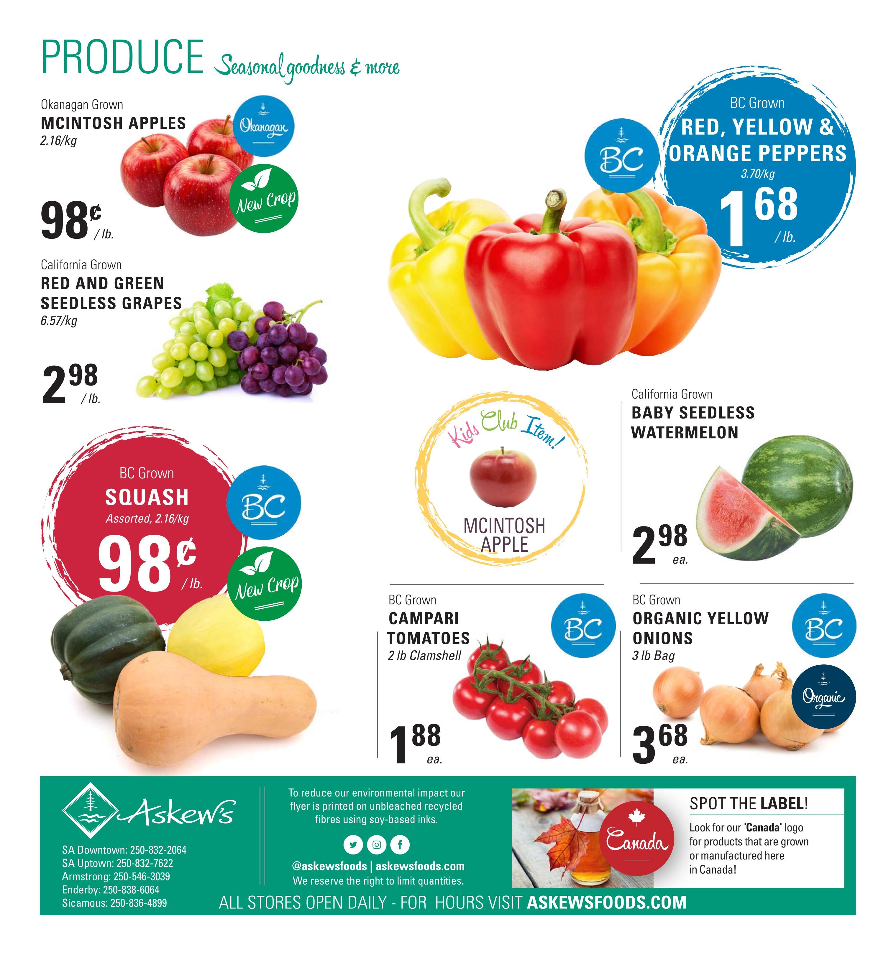 Askews Foods Flyer September 13 to 19
