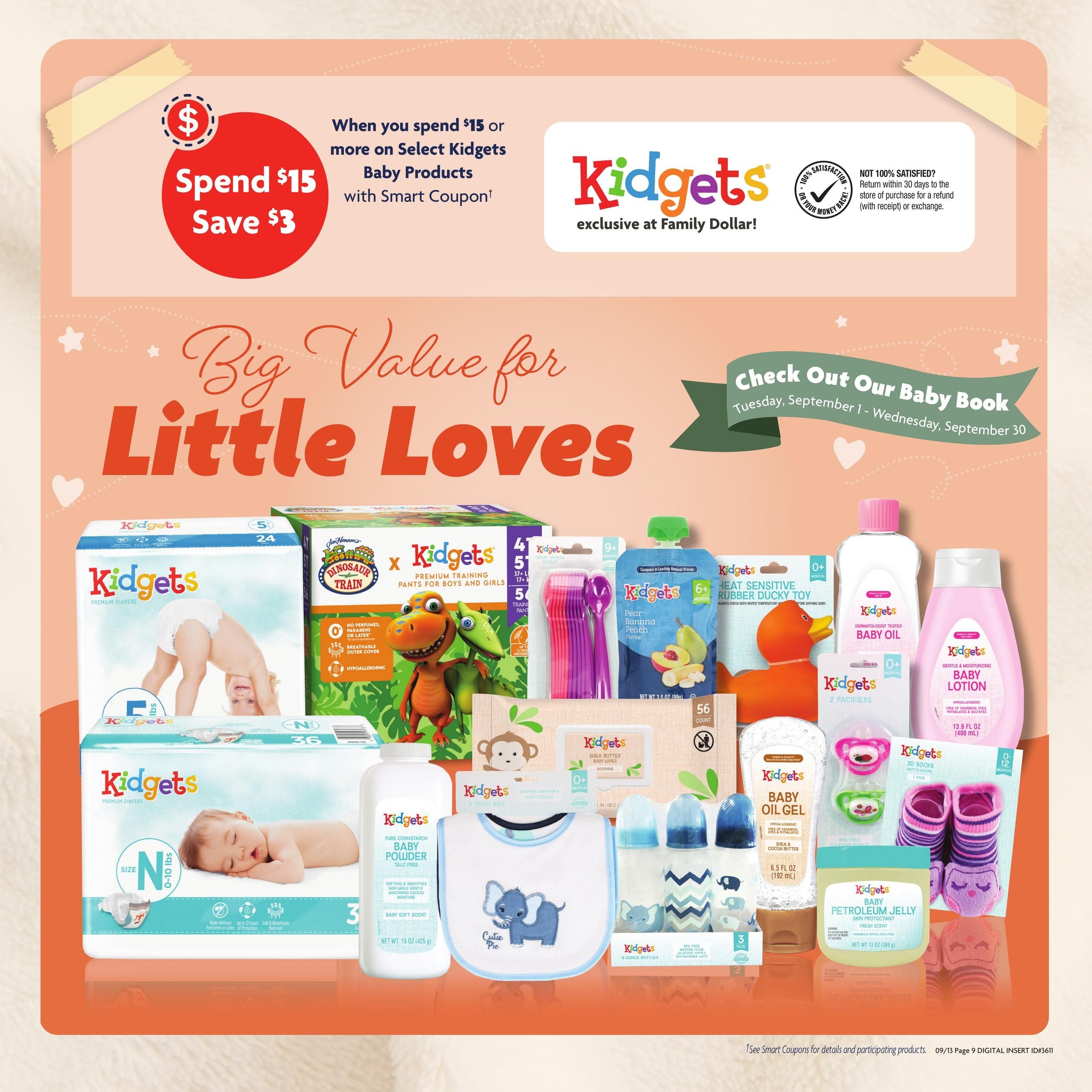 Family Dollar (Columbus-Corinth Area, MS) Weekly Ad September 13 - 19, 2026