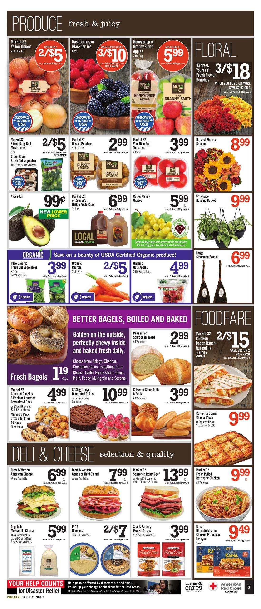 Price Chopper (Albany-Whitehall Area, NY) Weekly Ad September 13 - 19, 2026