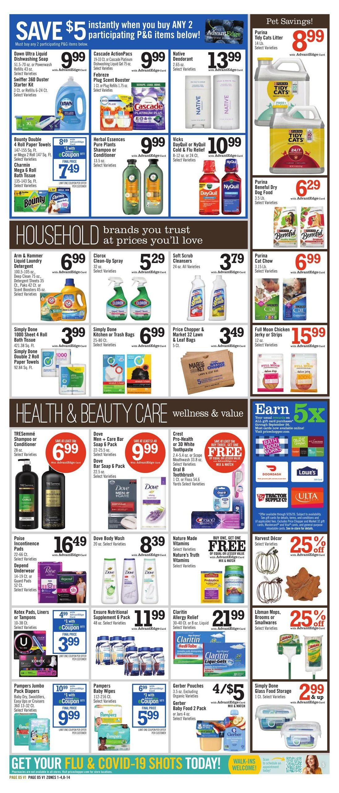 Price Chopper (Albany-Whitehall Area, NY) Weekly Ad September 13 - 19, 2026