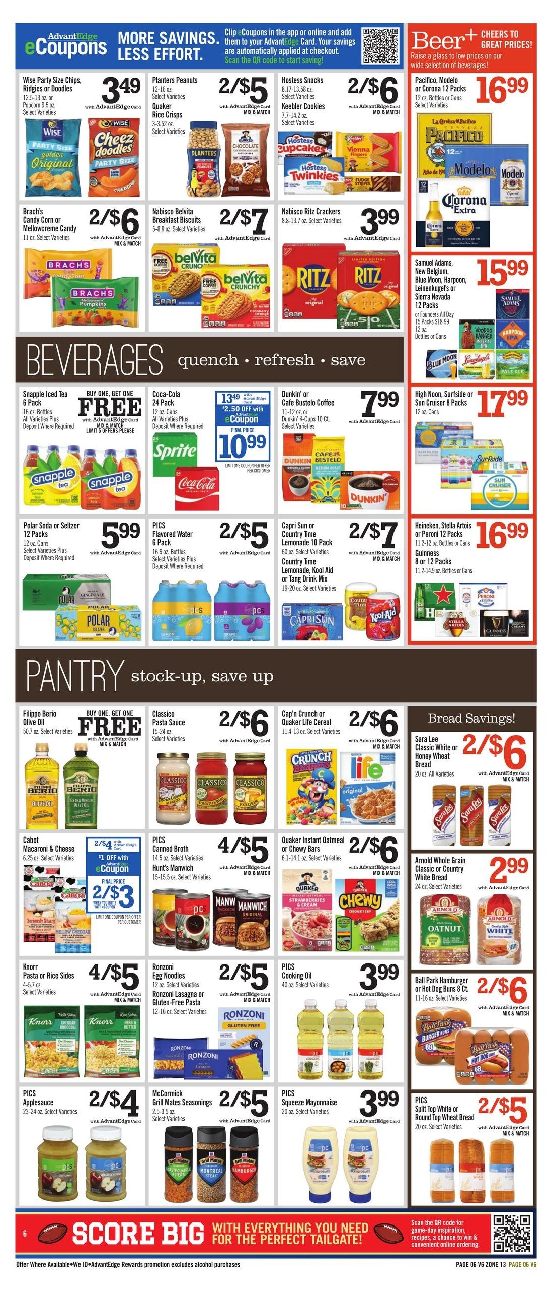 Price Chopper (Franconia Area, NH) Weekly Ad September 13 - 19, 2026