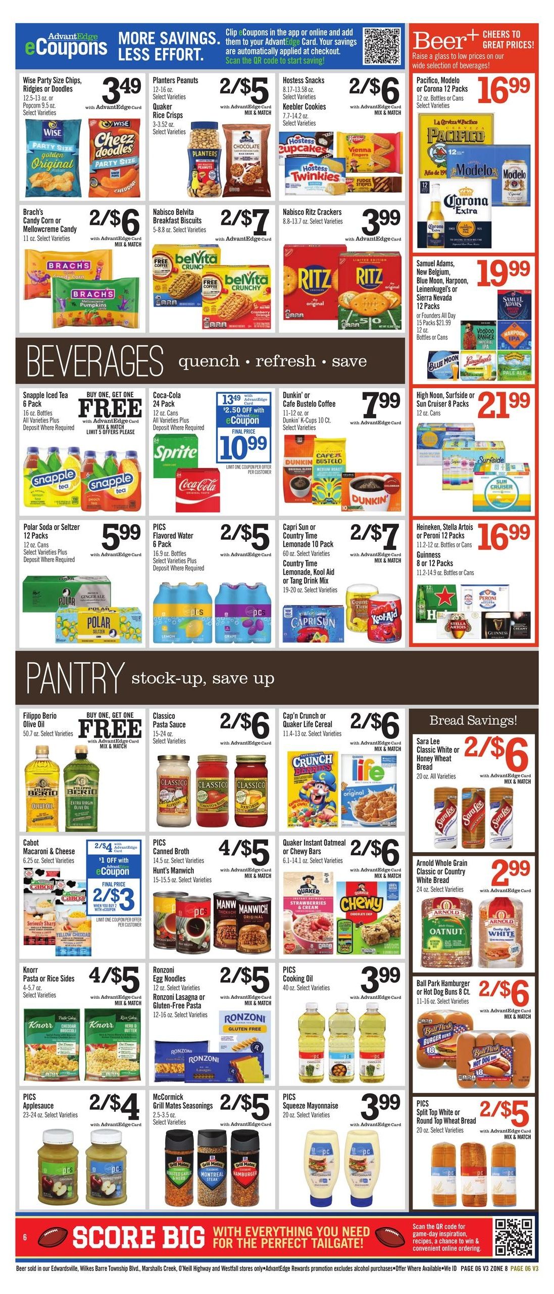 Price Chopper (Monticello Area, NY) Weekly Ad September 13 - 19, 2026