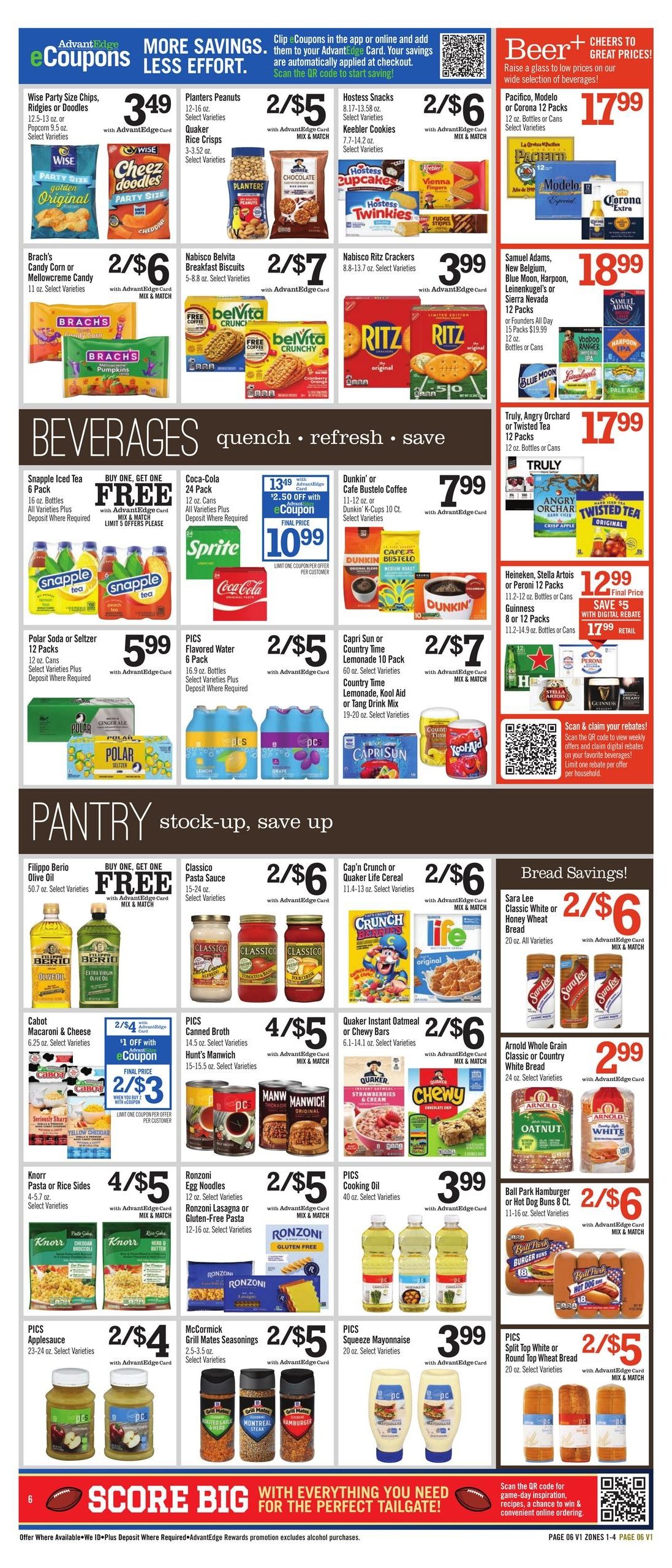 Price Chopper (Chateaugay Area, NY) Weekly Ad September 13 - 19, 2026