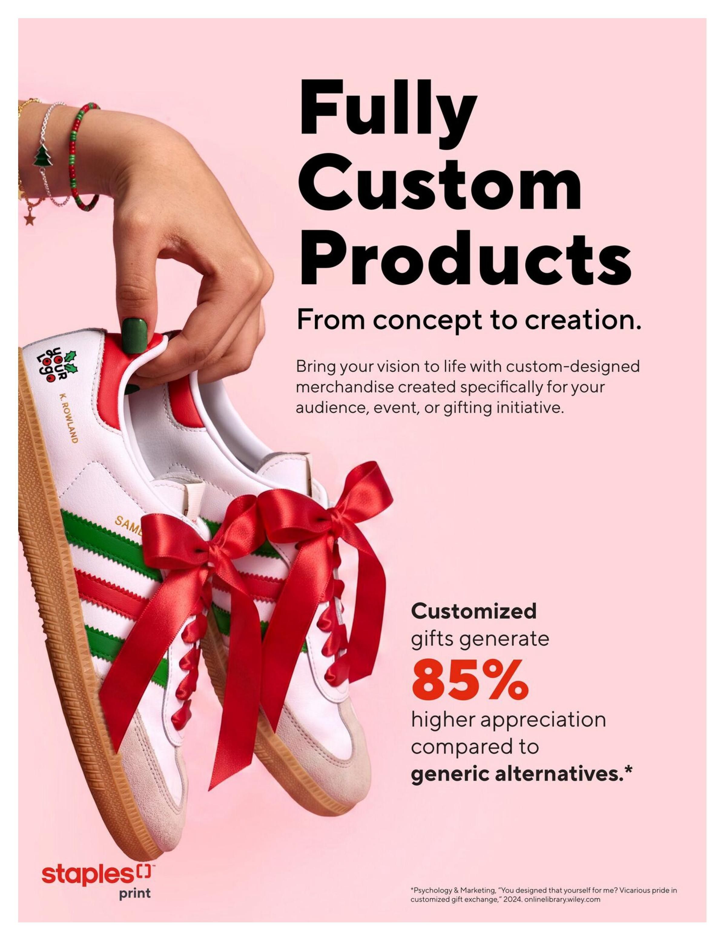 Staples Holiday Idea Gift Guide September 10 to December 31