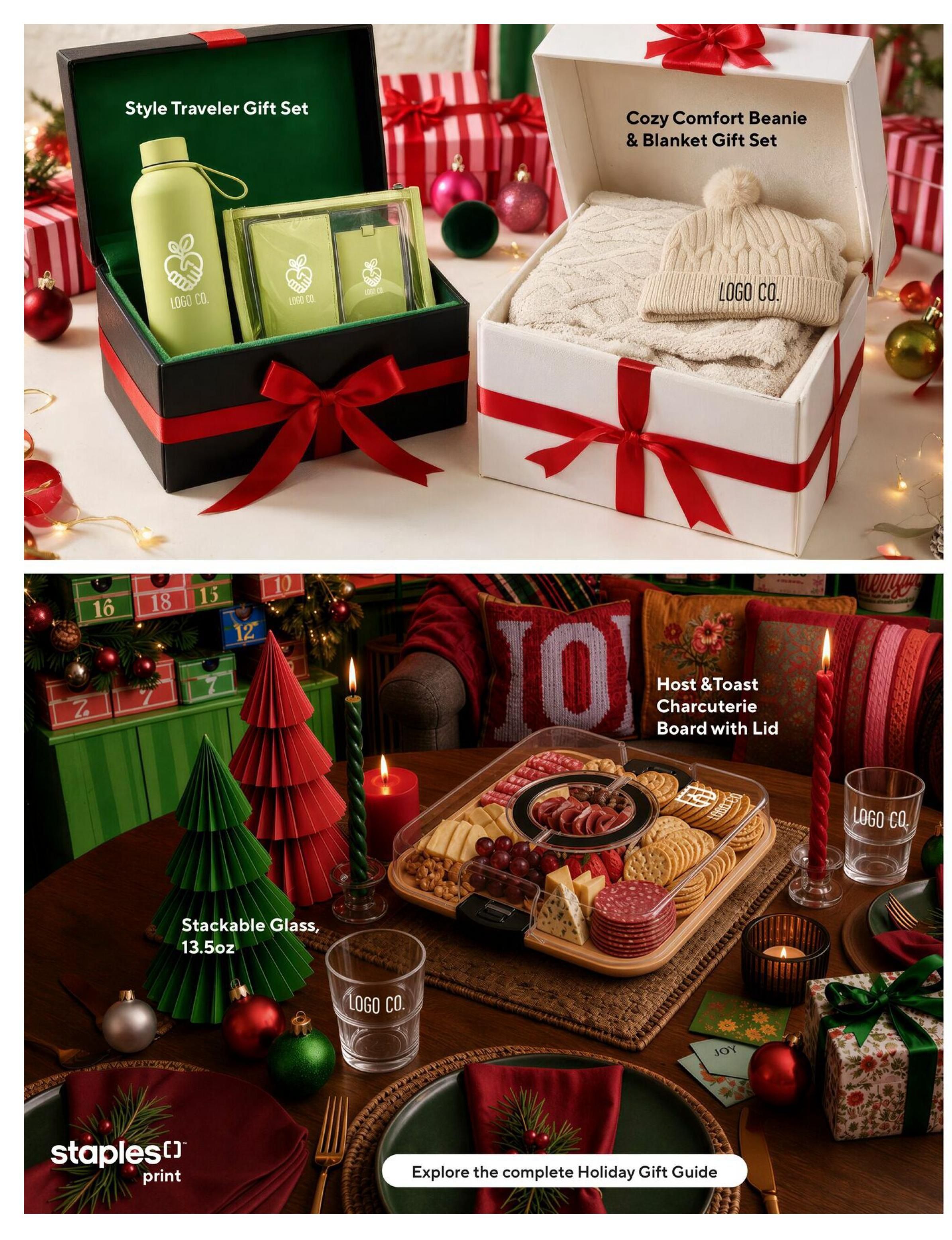 Staples Holiday Idea Gift Guide September 10 to December 31