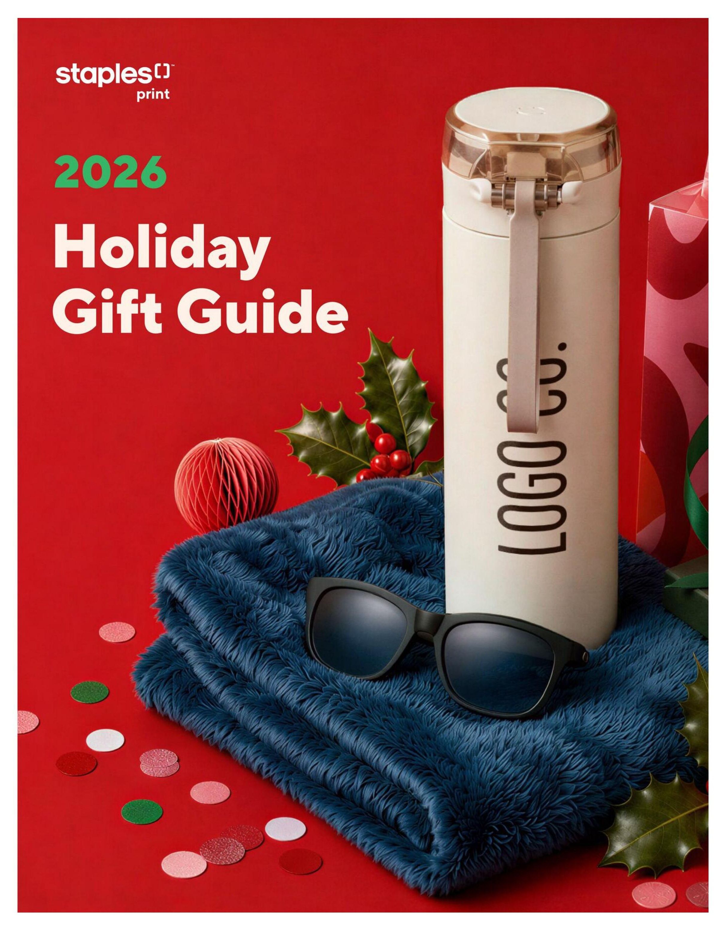 Staples Holiday Idea Gift Guide September 10 to December 31