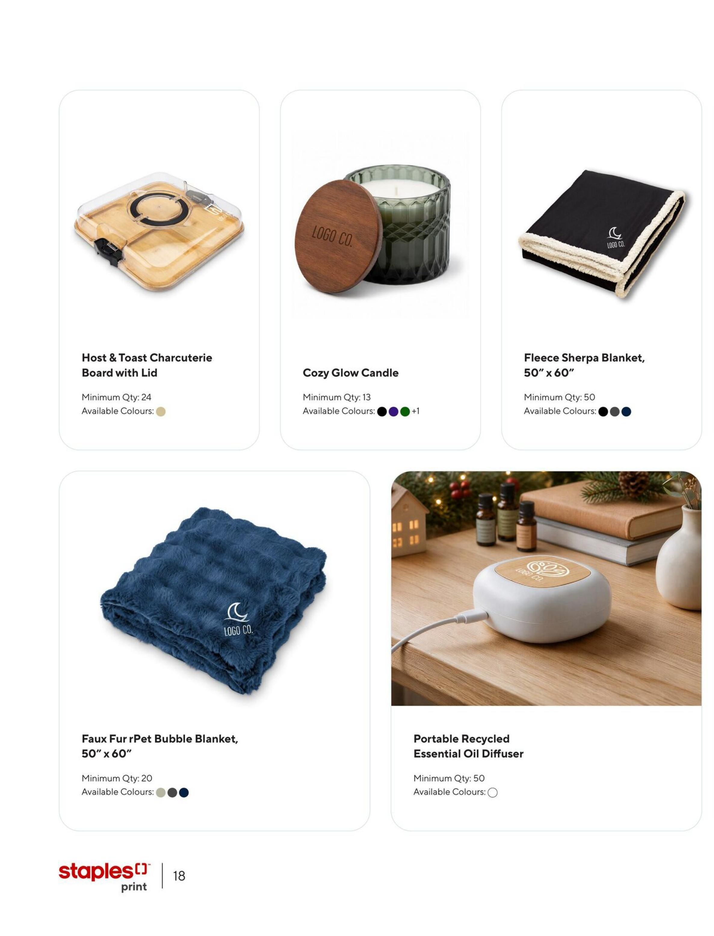 Staples Holiday Idea Gift Guide September 10 to December 31