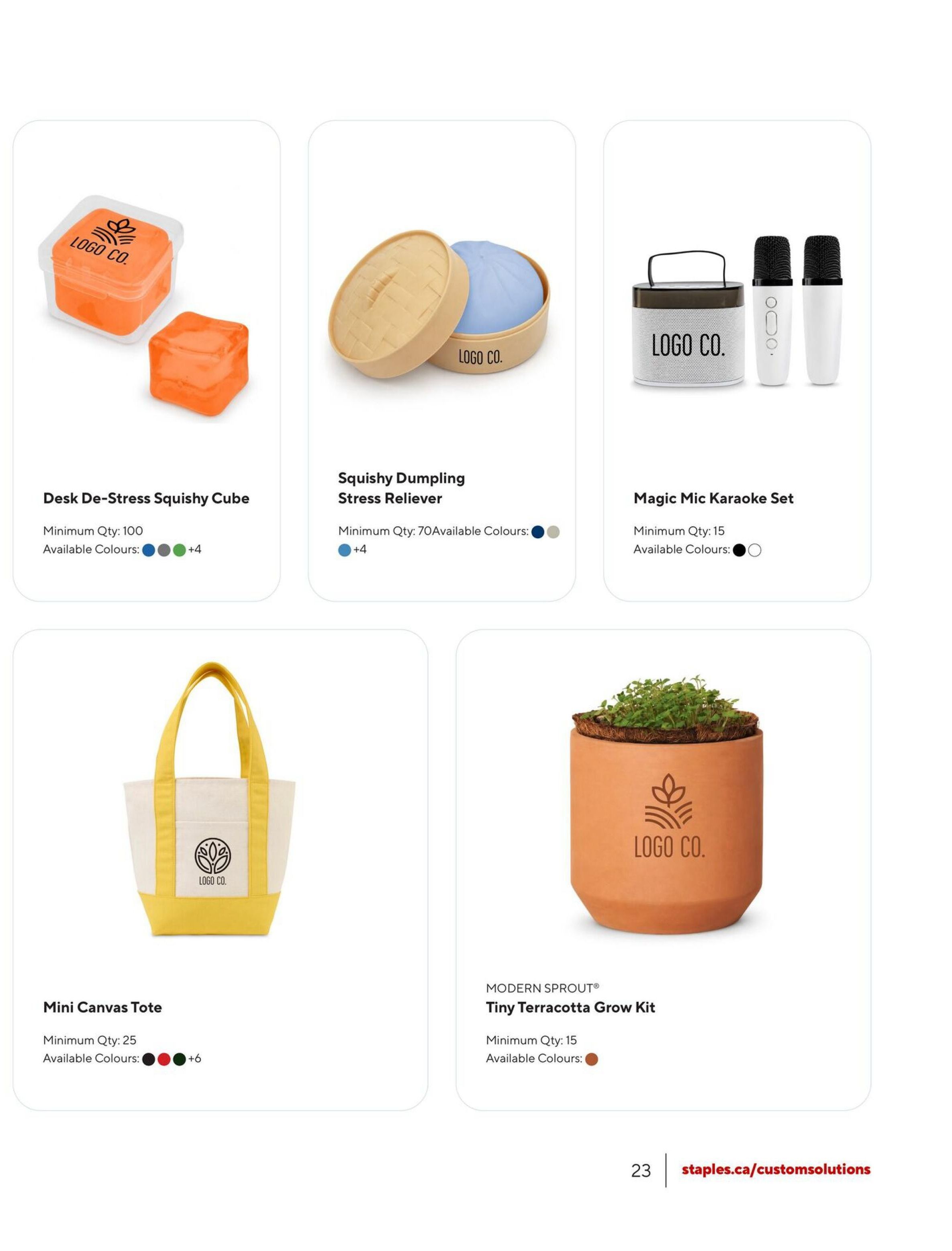 Staples Holiday Idea Gift Guide September 10 to December 31