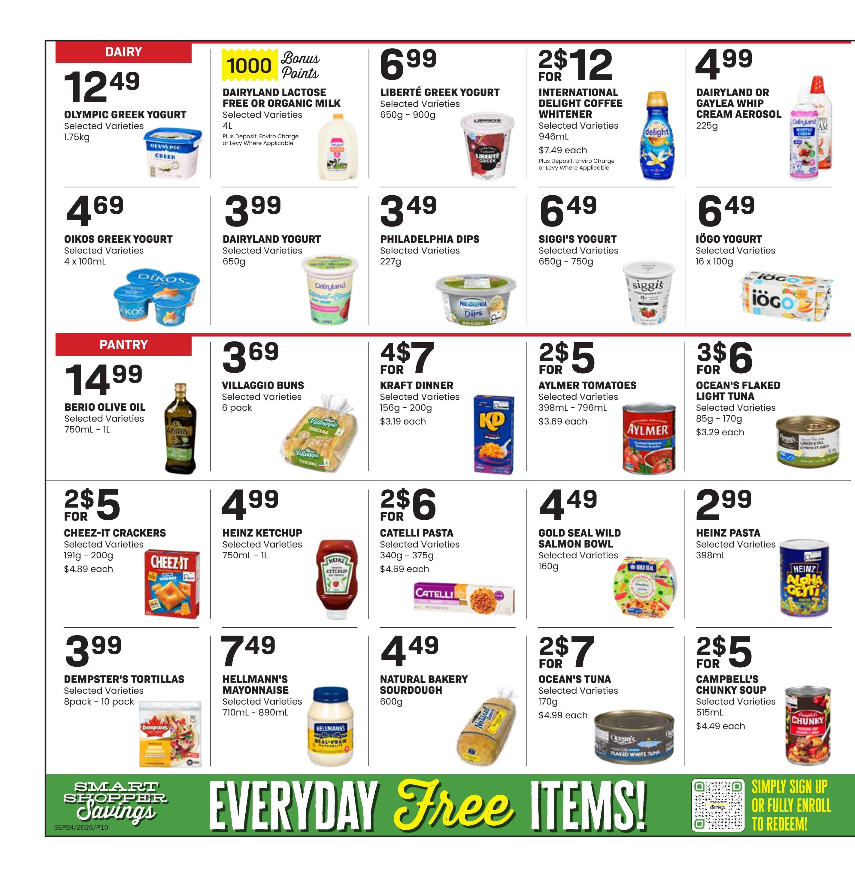 Freson Bros. Flyer September 18 to 24