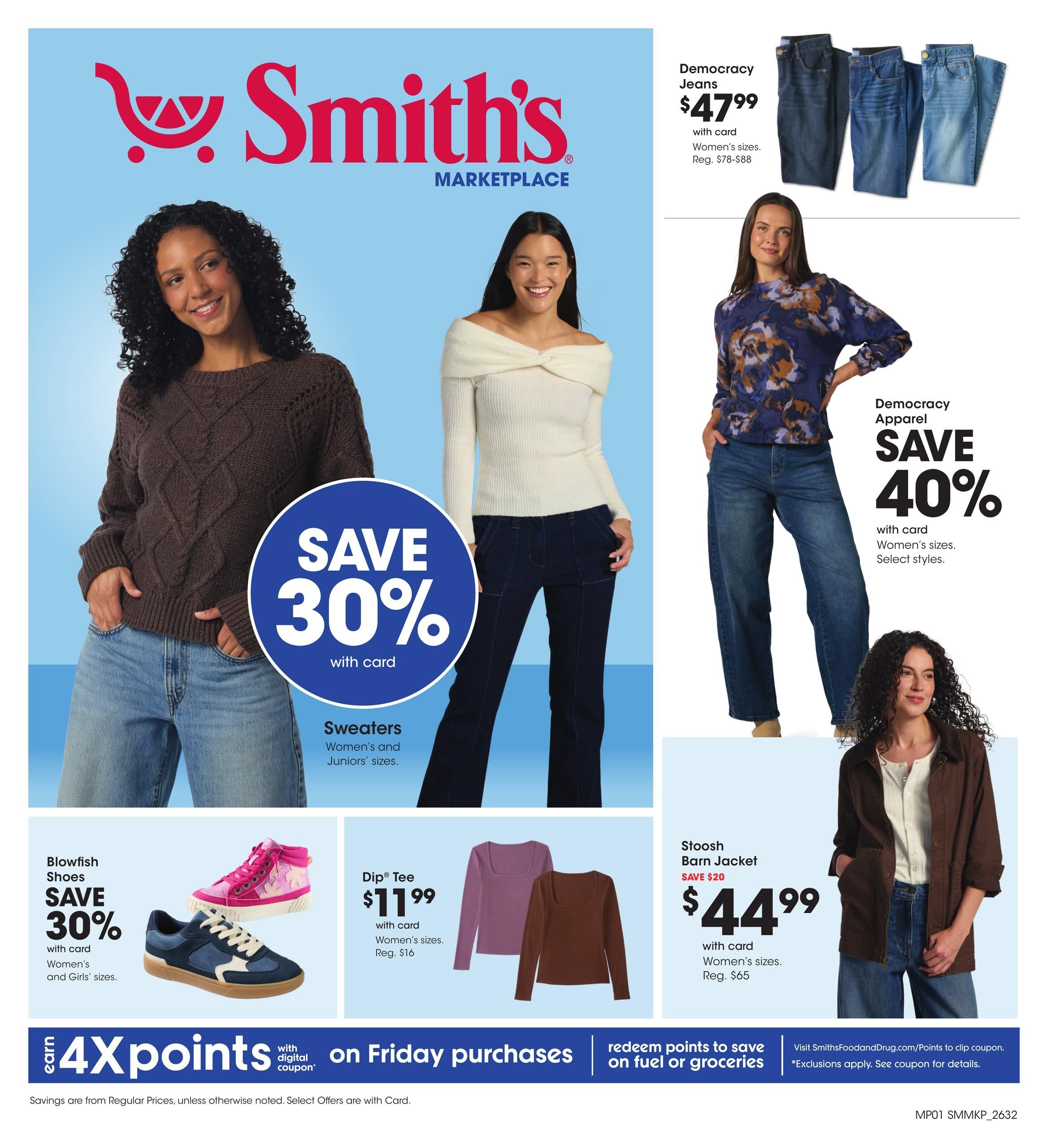 Smith's (Colorado City Area, AZ) Home & Apparel Weekly Ad September 9 - 15, 2026