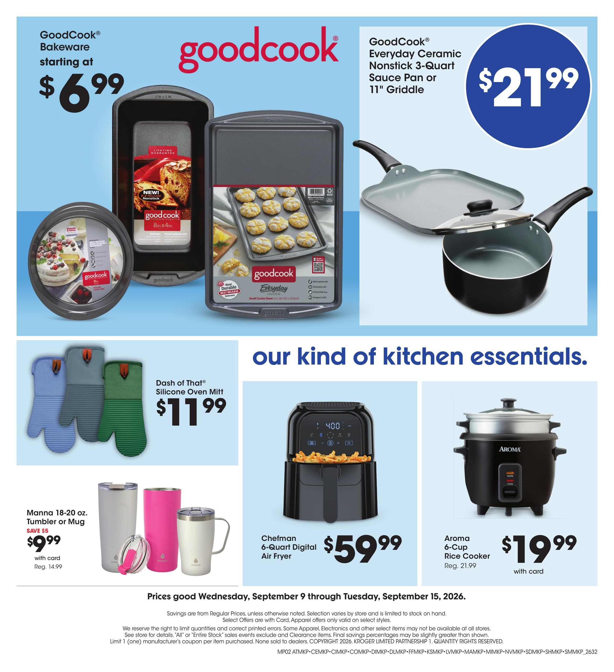 Smith's (Colorado City Area, AZ) Home & Apparel Weekly Ad September 9 - 15, 2026
