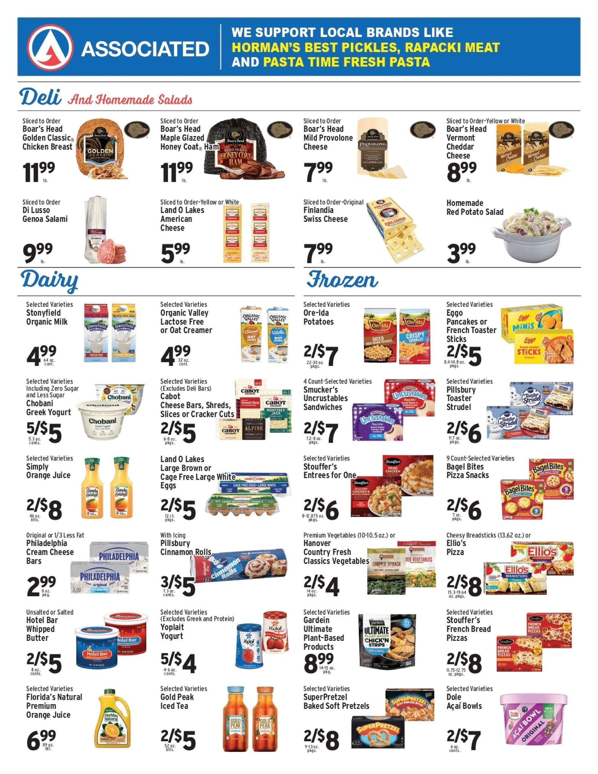 Associated Supermarkets (Carle Place Area, NY) Weekly Ad September 11 - 17, 2026