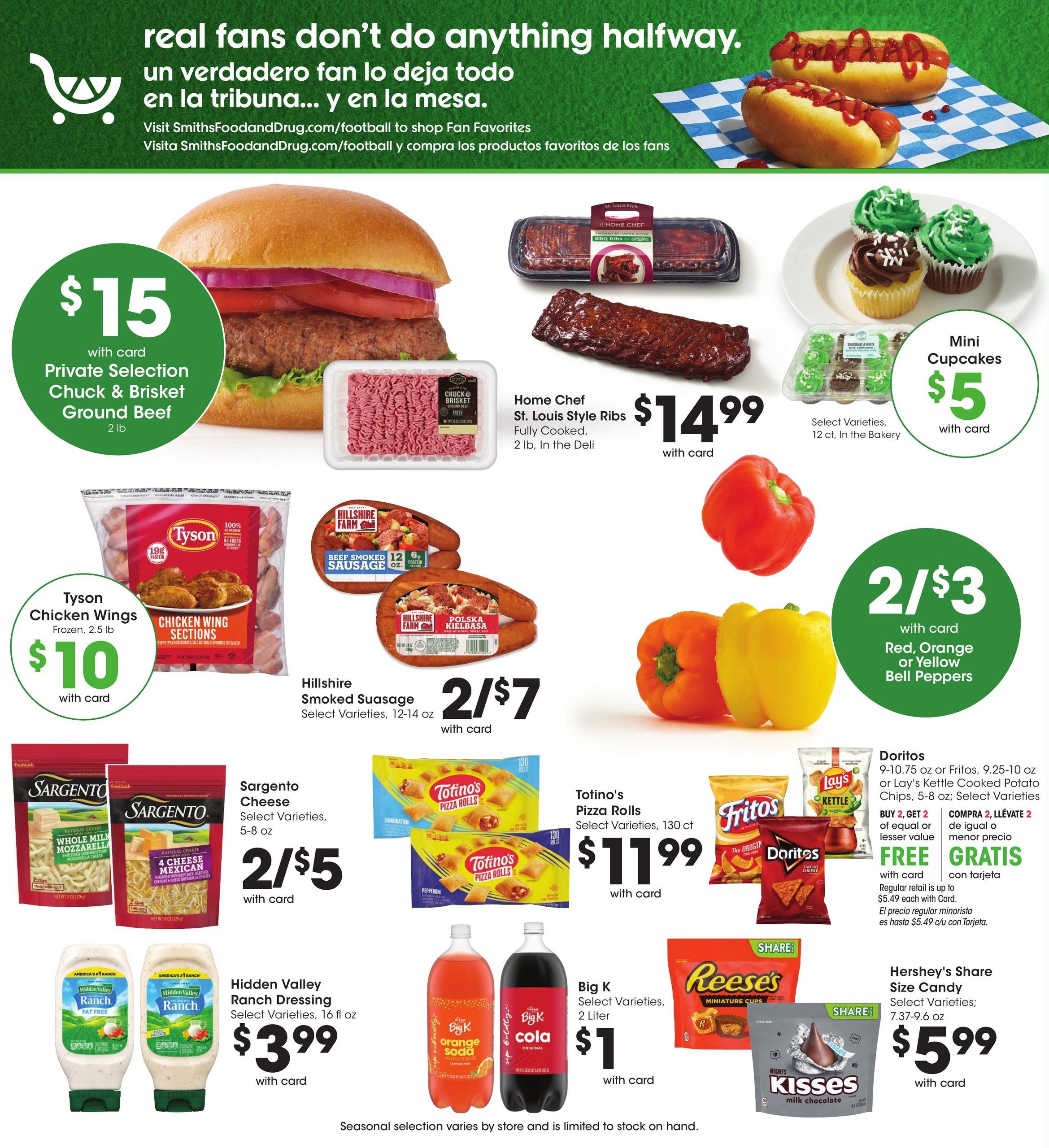 Smith's (Salt Lake City-West Valley City Area, UT) Weekly Ad September 9 - 15, 2026