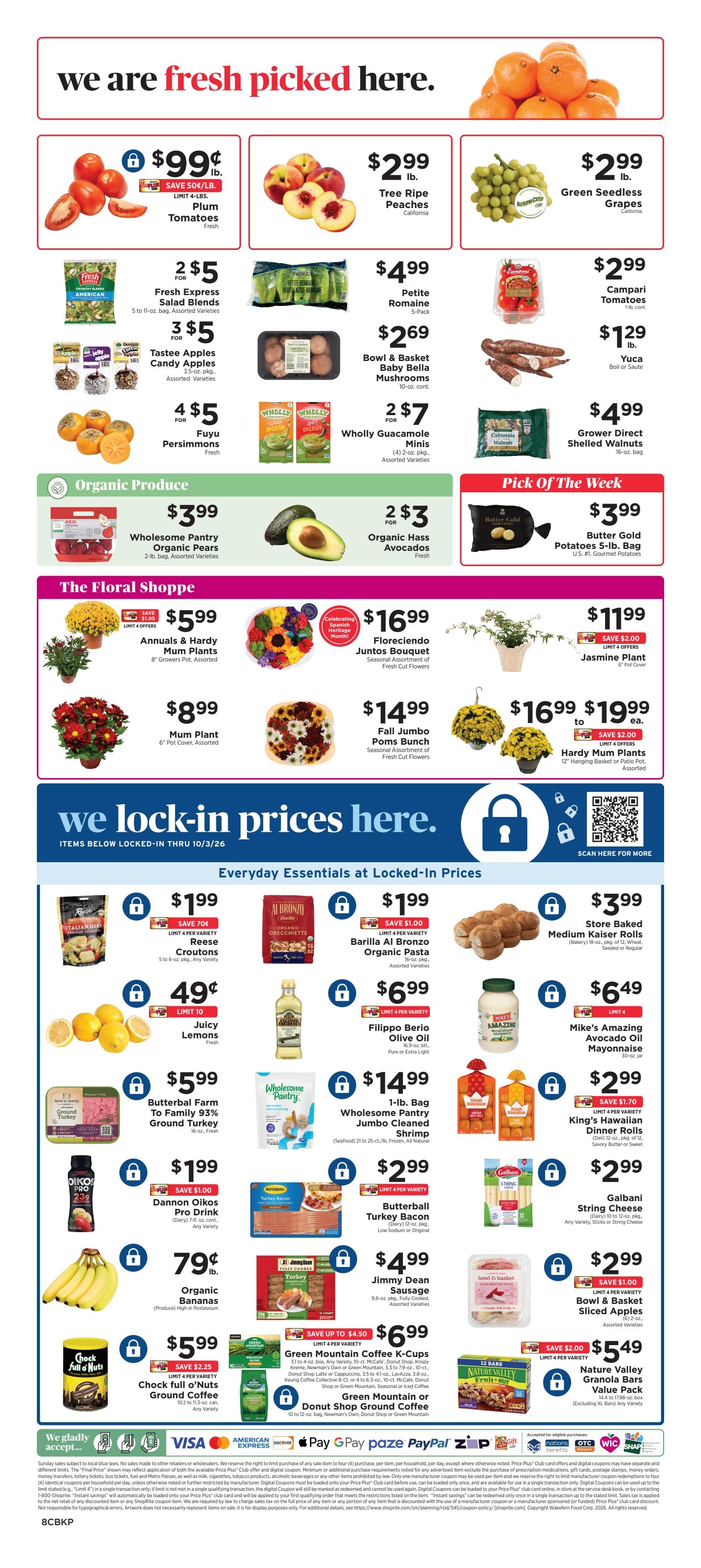 ShopRite (1200 Farmington Ave, Bristol, CT) Weekly Ad September 13 - 19, 2026