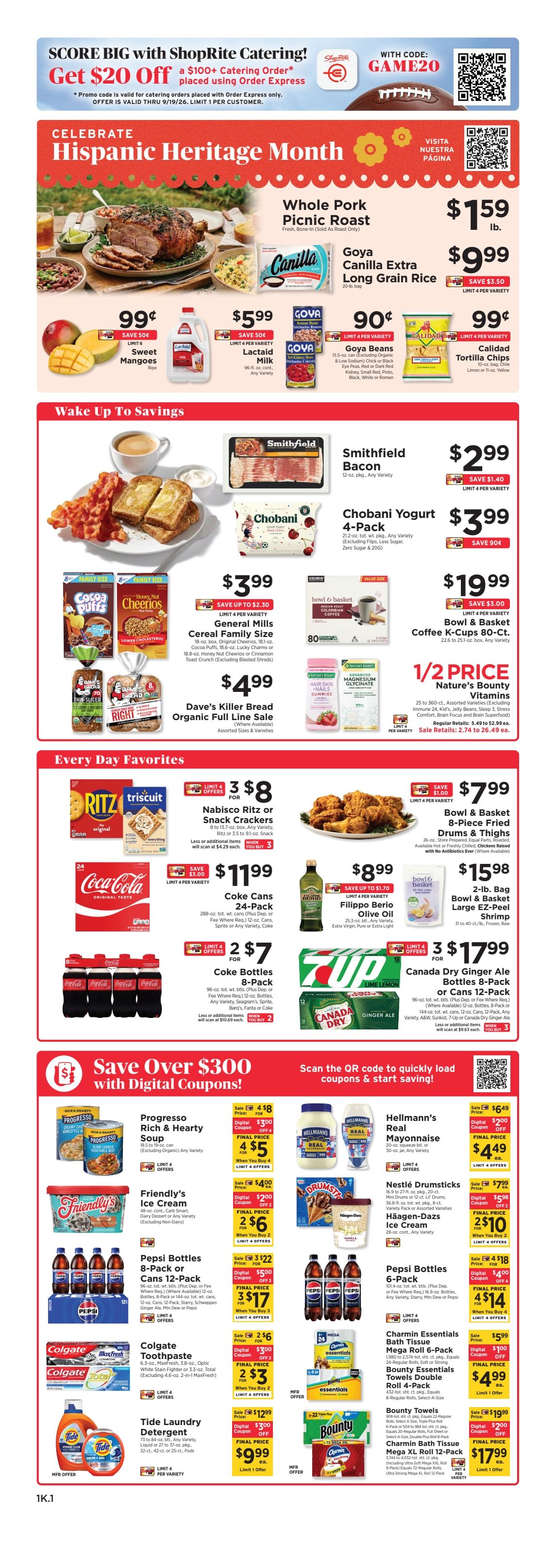 ShopRite (1200 Farmington Ave, Bristol, CT) Weekly Ad September 13 - 19, 2026