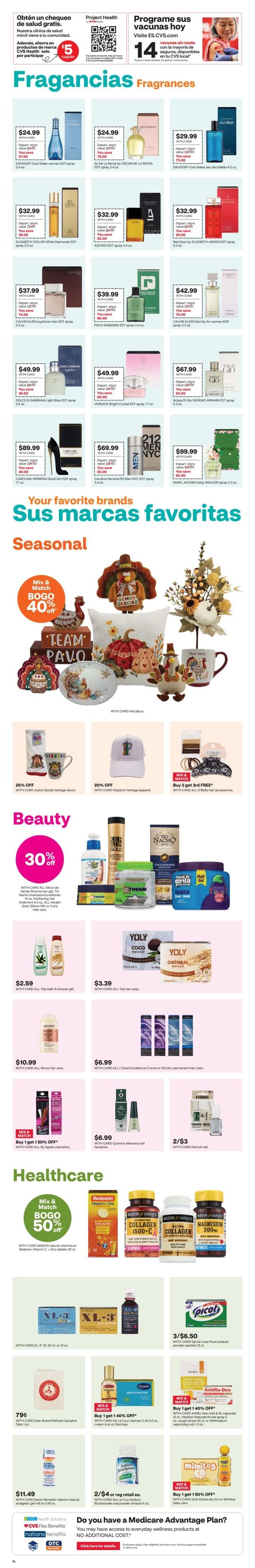 CVS Pharmacy (Boca Raton Area, FL) y más Weekly Ad September 13 - 26, 2026