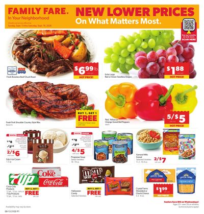 Family Fare (Fargo Area, ND) Weekly Ad September 13 - 19, 2026