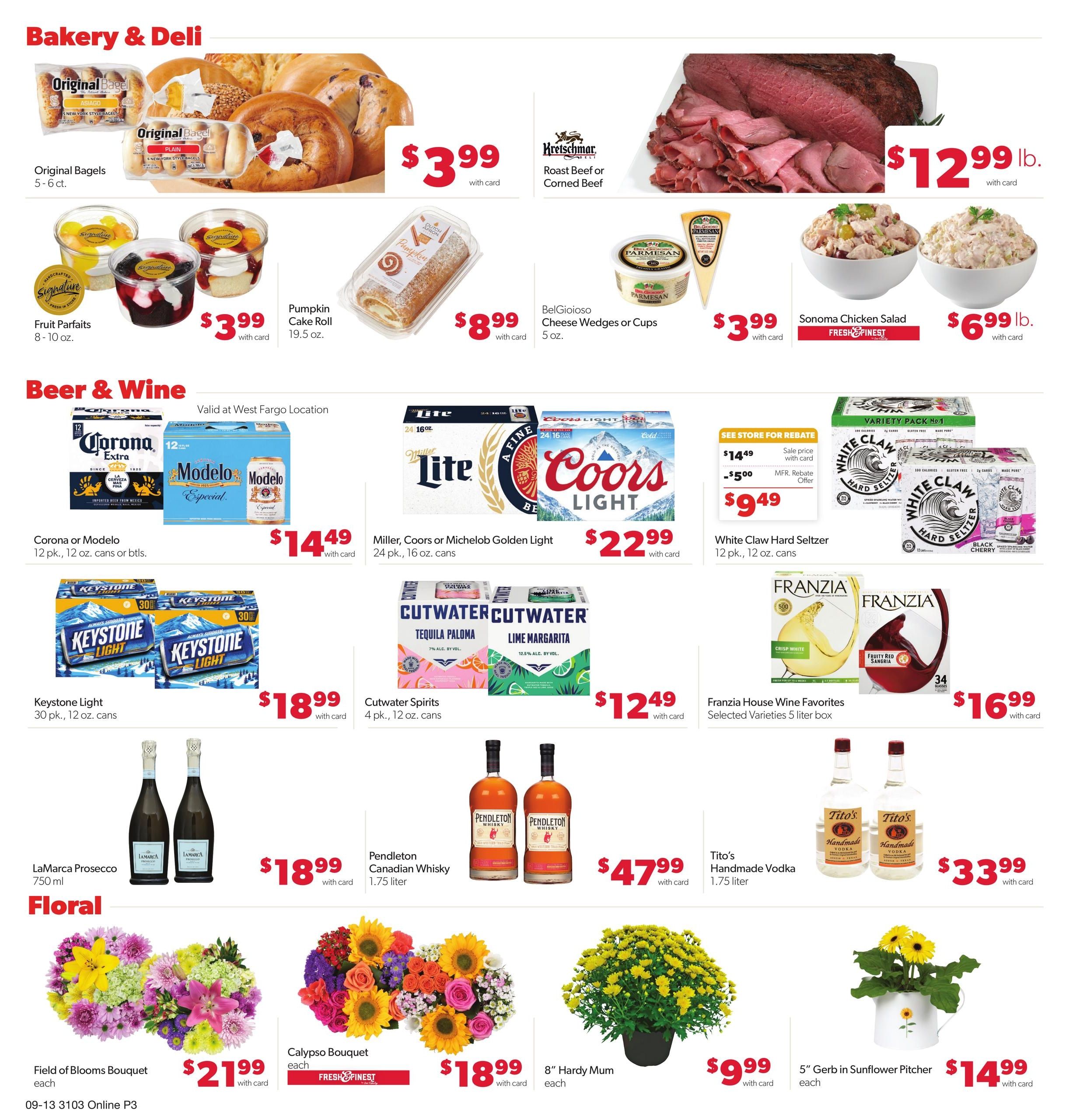 Family Fare (Barnesville Area, MN) Weekly Ad September 13 - 19, 2026