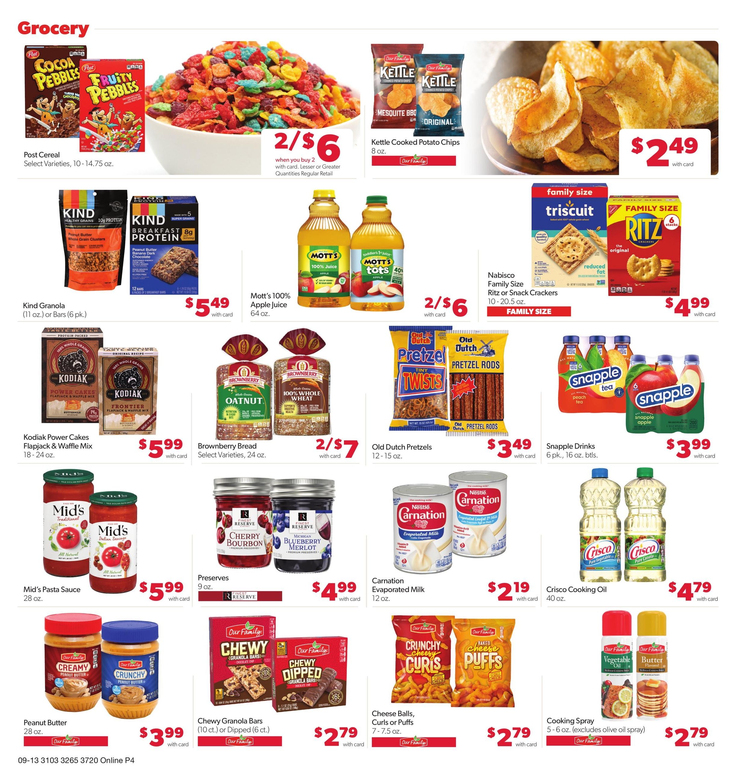 Family Fare (Fargo Area, ND) Weekly Ad September 13 - 19, 2026