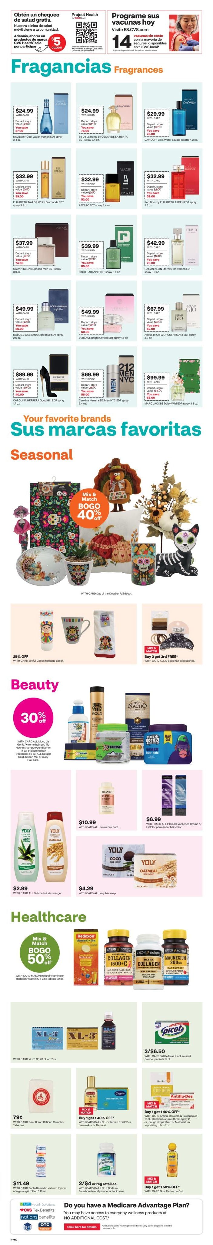 CVS Pharmacy (Bridgeport Area, CT) y más Weekly Ad September 13 - 26, 2026