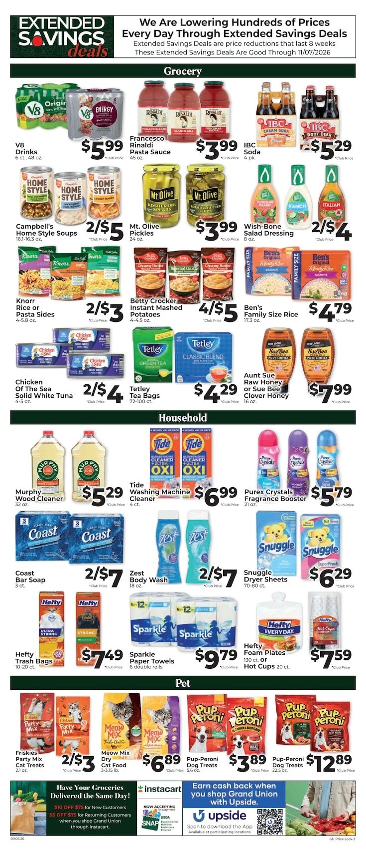 Grand Union (New York) Weekly Ad September 13 - 19, 2026