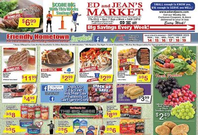 Ed and Jean's Market Weekly Ad September 13 - 19, 2026