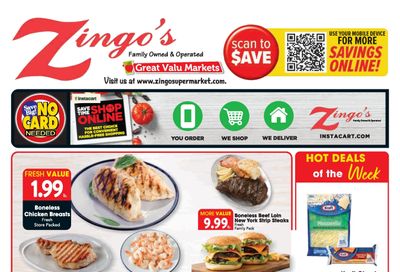 Zingo's Supermarket Weekly Ad September 20 - 26, 2026