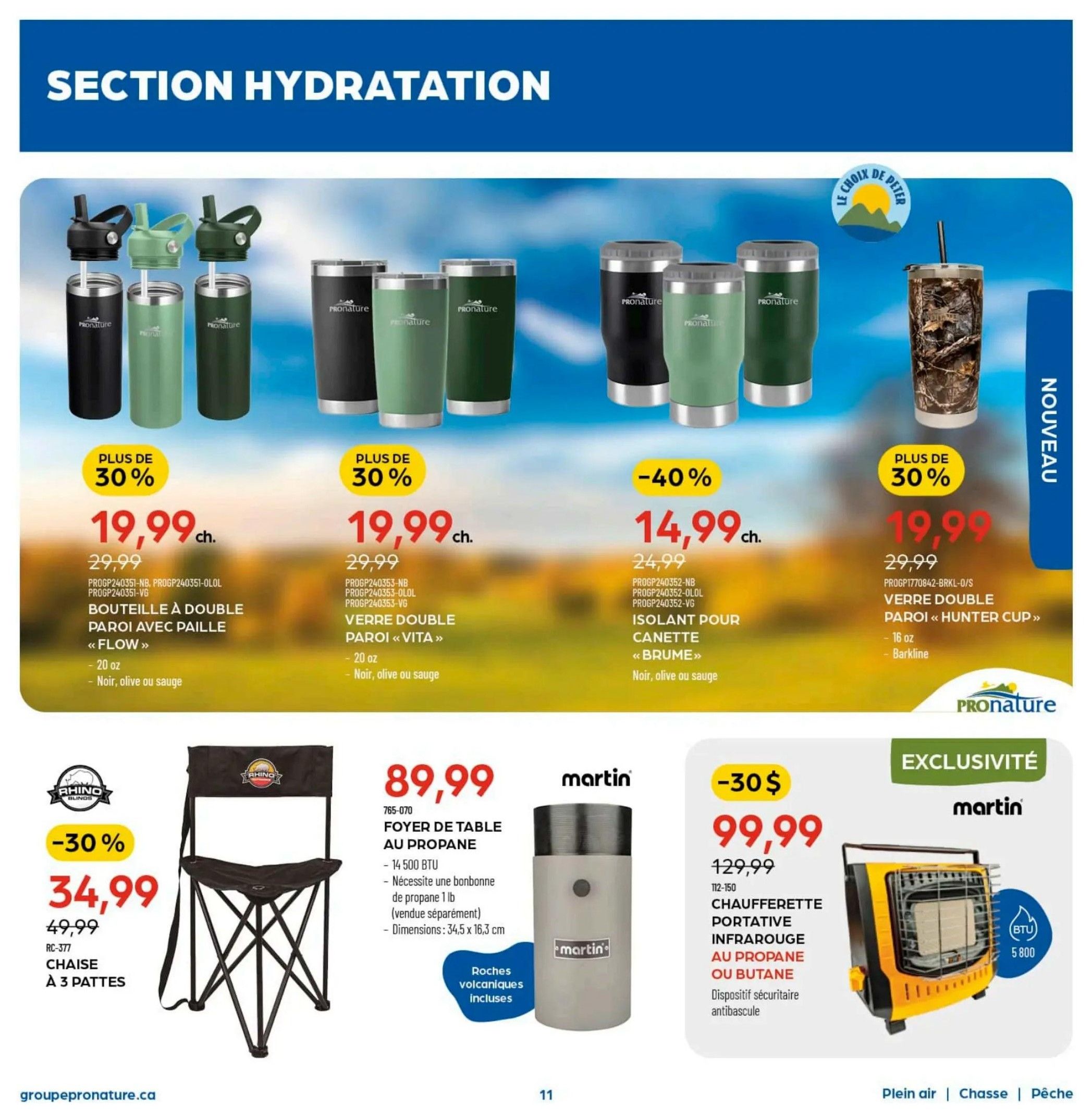 Pronature Flyer September 15 to 28