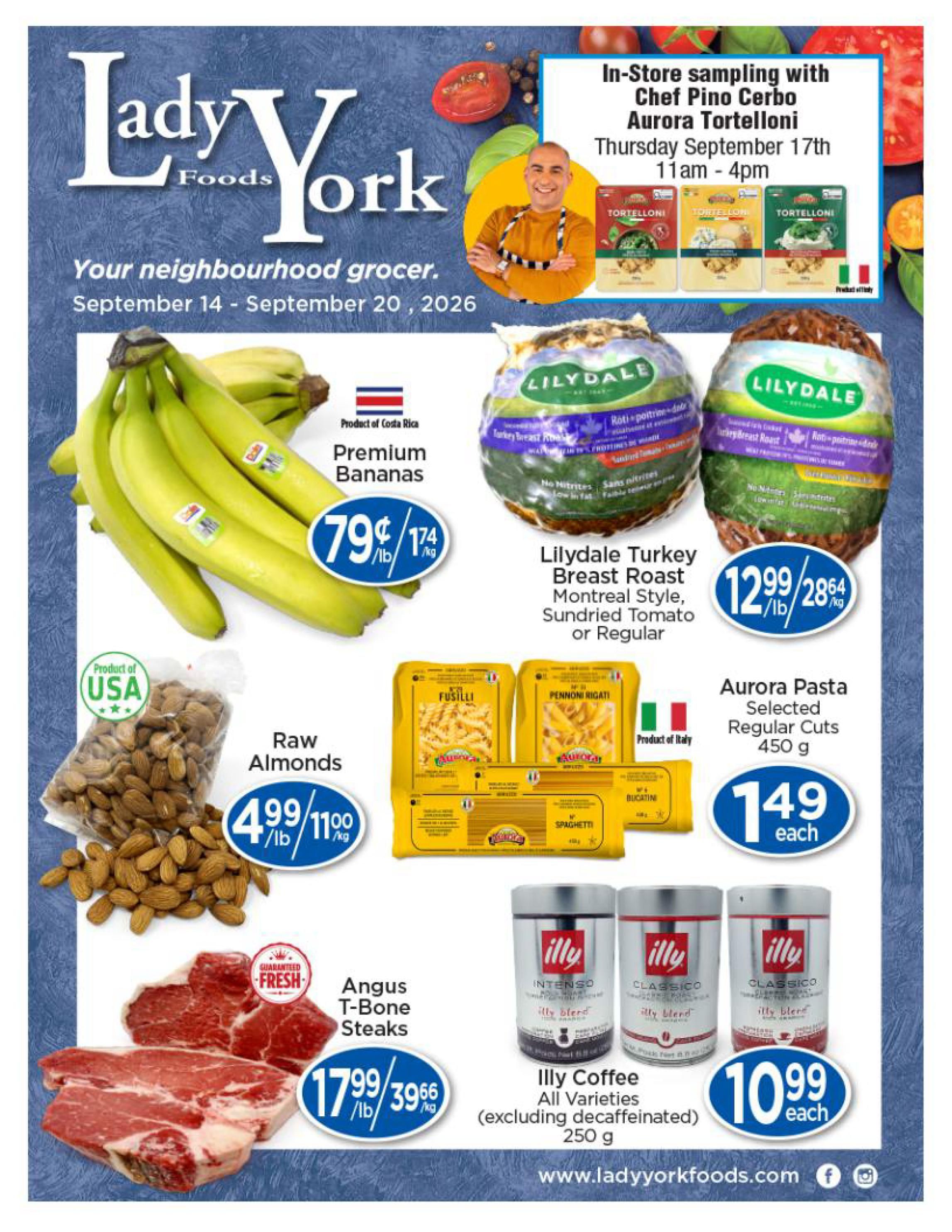 Lady York Foods Flyer September 14 to 20