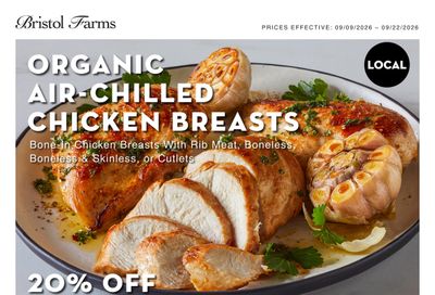 Bristol Farms Weekly Ad September 9 - 22, 2026