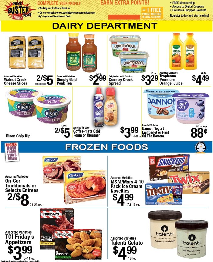 South Dayton Supermarket Weekly Ad September 14 - 20, 2026