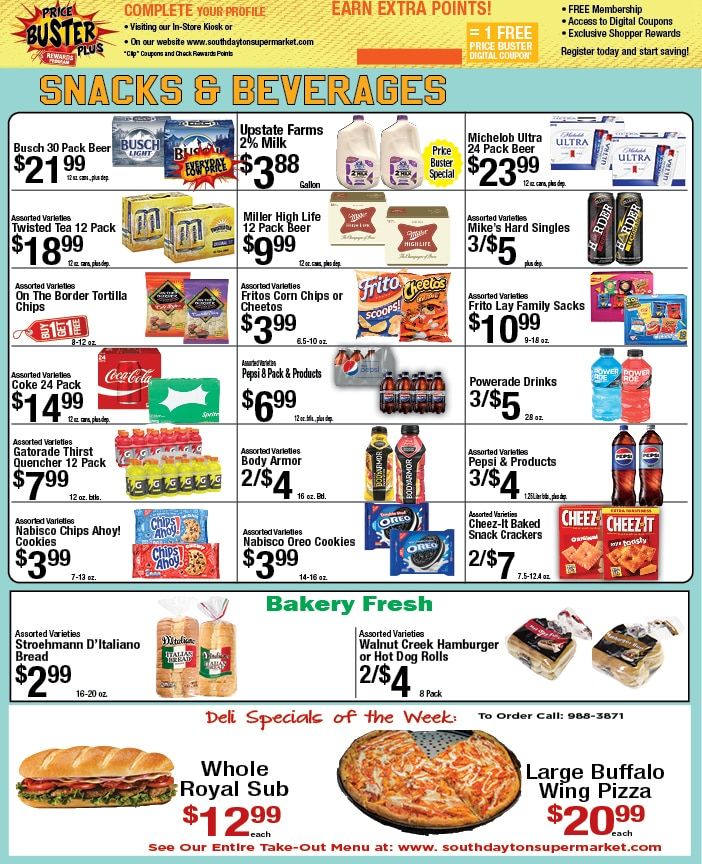 South Dayton Supermarket Weekly Ad September 14 - 20, 2026