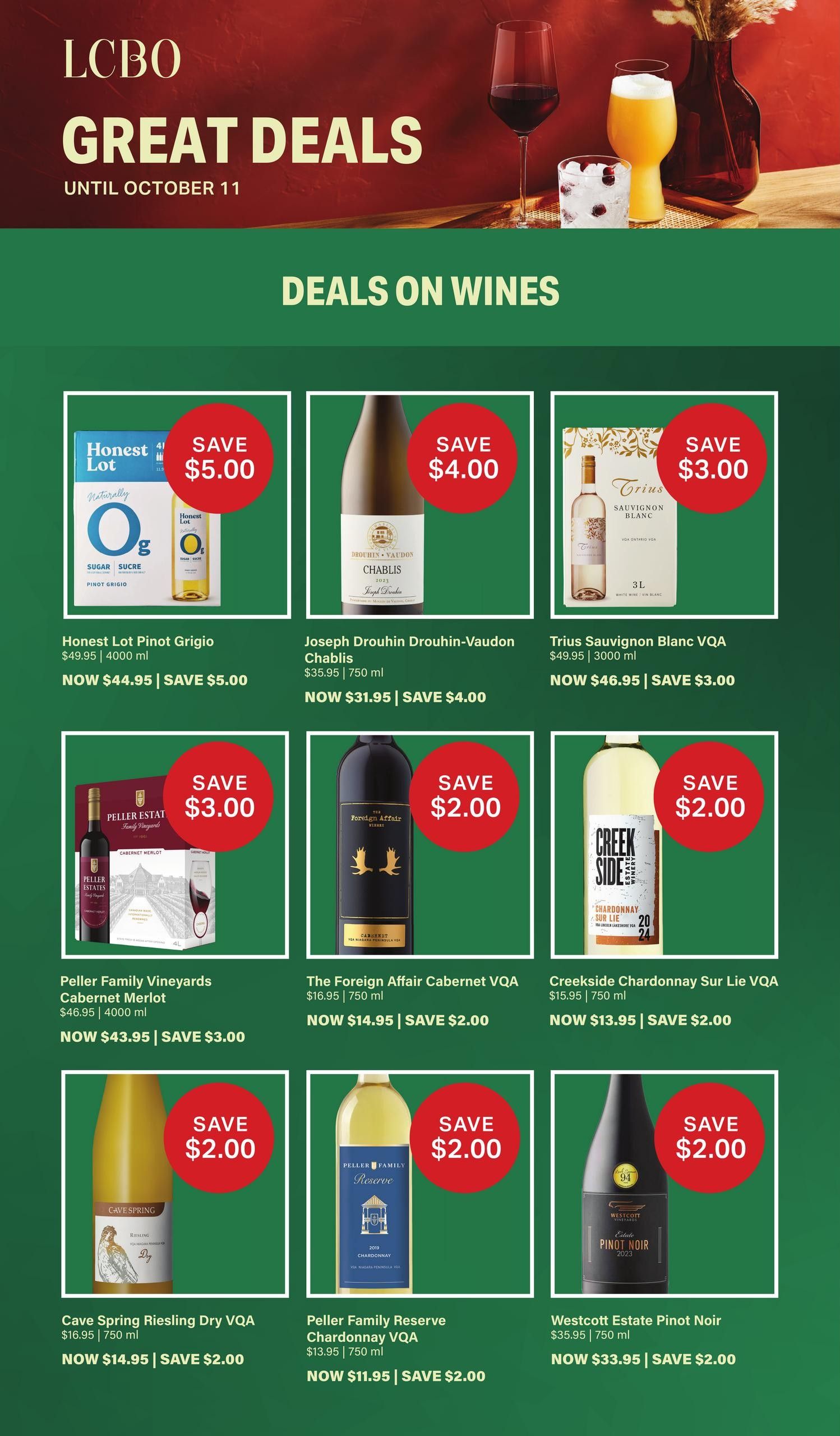 LCBO Flyer September 14 to October 10